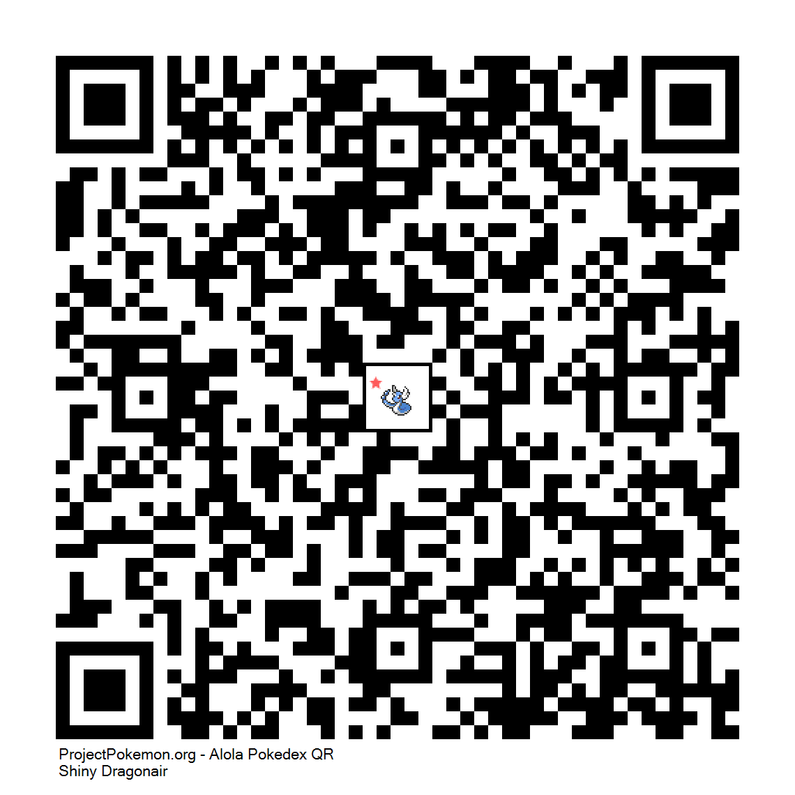 Cdigo QR de Dragonair variocolor